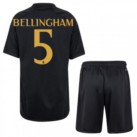 Real Madrid Bellingham 5 Alternativní 2023-24 - Dětské Fotbalové Dresy (S/S) Real Madrid Bellingham 5 Alternativní 2023-24 - Dětské Fotbalové Dresy (S/S)